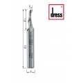 Фрезы одноканальные для дренажных отверстий DRESS HSS-E