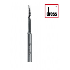 Фрезы одноканальные с удлиненной горловиной для дренажных отверстий DRESS HSS-E